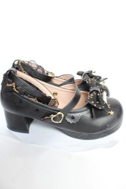画像4: 老董世家 / スターリボンパンプス  黒 Y-25-12-05-047-LO-SH-SZ-ZY