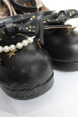 画像5: 老董世家 / スターリボンパンプス  黒 Y-25-12-05-047-LO-SH-SZ-ZY