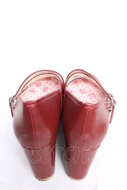 画像3: csT&P / クロスストラップパンプス  赤 Y-25-12-05-049-LO-SH-SZ-ZY