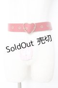 To Alice / ハートバックルベルト  赤 Y-25-12-05-010-LO-ZA-SZ-ZY