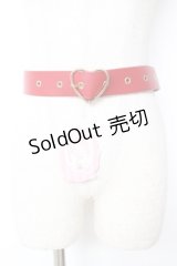 To Alice / ハートバックルベルト  赤 Y-25-12-05-010-LO-ZA-SZ-ZY
