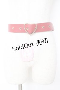 To Alice / ハートバックルベルト  赤 Y-25-12-05-010-LO-ZA-SZ-ZY