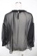 画像2: Franche Lippee / くらげブラウス M 黒 Y-25-12-05-059-LO-BL-SZ-ZY (2)