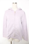 Franche Lippee / ラメ混パーカー M ラベンダー Y-25-12-05-066-LO-TO-SZ-ZY