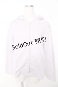 Franche Lippee / ラメ混パーカー M ラベンダー Y-25-12-05-066-LO-TO-SZ-ZY