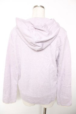 画像2: Franche Lippee / ラメ混パーカー M ラベンダー Y-25-12-05-066-LO-TO-SZ-ZY