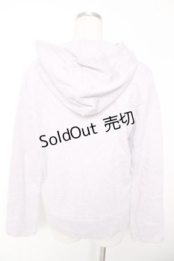 画像2: Franche Lippee / ラメ混パーカー M ラベンダー Y-25-12-05-066-LO-TO-SZ-ZY