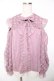 画像1: axes femme kawaii / ブルーミングレースブラウス M ピンク Y-25-12-05-069-AX-BL-SZ-ZY (1)