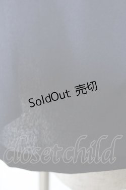 画像3: axes femme Kawaii / 姫袖フリルブラウス  紺 Y-25-12-05-072-AX-BL-SZ-ZY