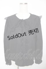 MA*RS / ハートレース襟ブラウス  黒 Y-25-12-05-080-EL-BL-SZ-ZY