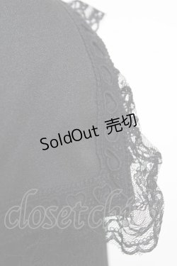 画像4: MA*RS / ハートレース襟ブラウス  黒 Y-25-12-05-080-EL-BL-SZ-ZY