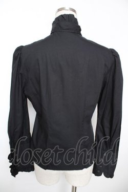 画像2: ALICE and the PIRATES / プリンス・コンラッドブラウス  黒 Y-25-12-05-084-PA-BL-SZ-ZY