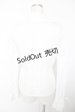 画像2: BABY, THE STARS SHINE BRIGHT / ピンタックブラウス  白 Y-25-12-05-085-BA-BL-SZ-ZY