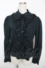 ALICE and the PIRATES / A/P丸衿ブラウス  黒 Y-25-12-05-086-PA-BL-SZ-ZY