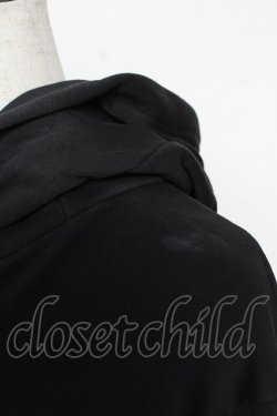 画像3: REFLEM / 雑魚ちゃんコラボうさ耳プルオーバーパーカー  黒 Y-25-12-05-087-PU-TO-SZ-ZY