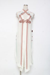 Ozz oneste / 夏チャイナジレ  白 Y-25-12-05-097-OO-OP-SZ-ZY