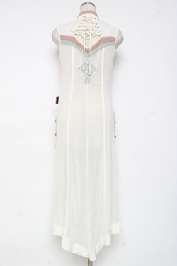 画像2: Ozz oneste / 夏チャイナジレ  白 Y-25-12-05-097-OO-OP-SZ-ZY