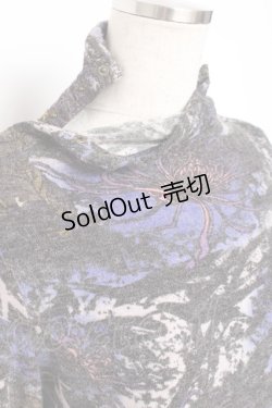 画像4: Ozz oneste / フリル総柄ワンピース  パープル Y-25-12-05-102-OO-OP-SZ-ZY