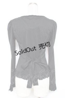 画像2: MIHO MATSUDA / ローズレースカーディガン  黒 Y-25-12-05-111-GO-TO-SZ-ZY