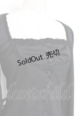 画像3: MIHO MATSUDA / ローズレースカーディガン  黒 Y-25-12-05-111-GO-TO-SZ-ZY