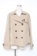 画像1: franche lippee black / トレンチショートジャケット M ベージュ Y-25-12-05-113-LO-JA-SZ-ZY (1)