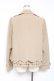 画像3: franche lippee black / トレンチショートジャケット M ベージュ Y-25-12-05-113-LO-JA-SZ-ZY (3)
