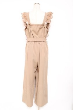 画像3: axes femme / フリル×レースサロペット M キャメル Y-25-12-05-115-AX-OP-SZ-ZY