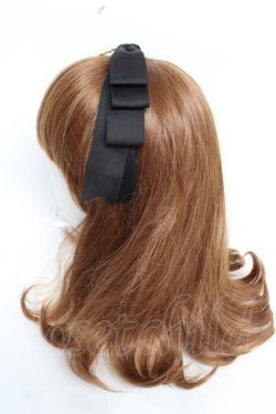 画像2: ALICE and the PIRATES / まんなかリボンカチューシャ  黒 Y-25-12-05-021-PA-AC-SZ-ZY