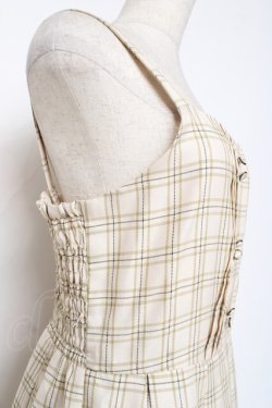 画像3: axes femme / タックデザインジャンスカ  生成り Y-25-12-05-116-AX-OP-SZ-ZY