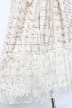 画像4: axes femme / タックデザインジャンスカ  生成り Y-25-12-05-116-AX-OP-SZ-ZY