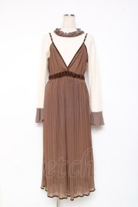 axes femme / アンサンブルキャミワンピース M 生成り Y-25-12-05-117-AX-OP-SZ-ZY