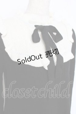 画像3: axes femme / ヨーク切替ニットワンピース F 黒 Y-25-12-05-118-AX-OP-SZ-ZY