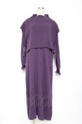 axes femme / ベストニットワンピース F パープル Y-25-12-05-119-AX-OP-SZ-ZY