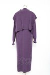 画像2: axes femme / ベストニットワンピース F パープル Y-25-12-05-119-AX-OP-SZ-ZT097 (2)