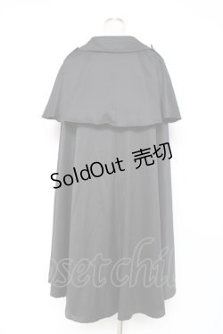 画像2: Amavel / Fantasic Vampireケープ付きローブ  黒 Y-25-12-05-120-CA-JA-SZ-ZY