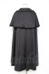 画像2: Amavel / Fantasic Vampireケープ付きローブ  黒 Y-25-12-05-120-CA-JA-SZ-ZY (2)