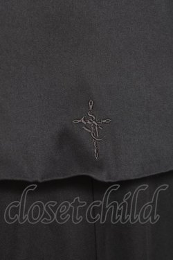 画像3: Amavel / Fantasic Vampireケープ付きローブ  黒 Y-25-12-05-120-CA-JA-SZ-ZY