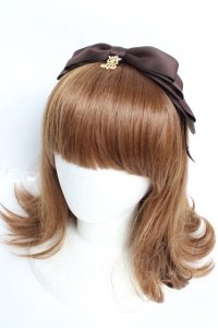 ALICE and the PIRATES / まんなかリボンカチューシャ  ブラウン Y-25-12-05-022-PA-AC-SZ-ZY