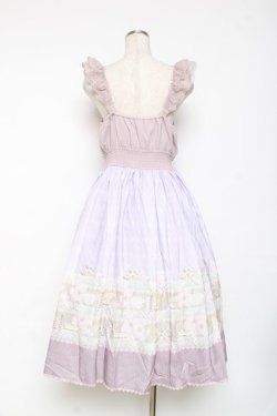 画像3: axes femme POETIQUE / カトラリープリントワンピース M ラベンダー Y-25-12-05-122-AX-OP-SZ-ZY