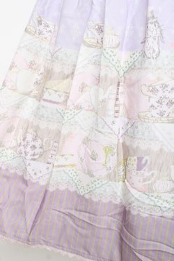 画像5: axes femme POETIQUE / カトラリープリントワンピース M ラベンダー Y-25-12-05-122-AX-OP-SZ-ZY