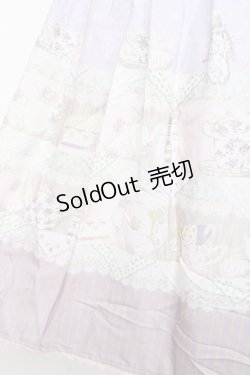 画像5: axes femme POETIQUE / カトラリープリントワンピース M ラベンダー Y-25-12-05-122-AX-OP-SZ-ZY