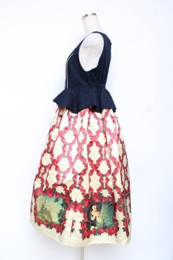 画像2: axes femme / 白雪姫ワンピース F 紺×イエロー Y-25-12-05-123-AX-OP-SZ-ZY