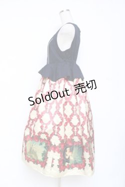 画像2: axes femme / 白雪姫ワンピース F 紺×イエロー Y-25-12-05-123-AX-OP-SZ-ZY