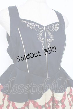 画像4: axes femme / 白雪姫ワンピース F 紺×イエロー Y-25-12-05-123-AX-OP-SZ-ZY