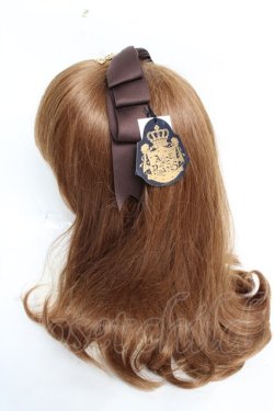 画像2: ALICE and the PIRATES / まんなかリボンカチューシャ  ブラウン Y-25-12-05-022-PA-AC-SZ-ZY