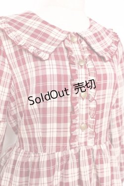 画像3: axes femme POETIQUE / ティアードフリルセーラーワンピース M 赤 Y-25-12-05-125-AX-OP-SZ-ZS