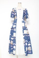 axes femme kawaii / 10thアニバーサリーワンピース M ブルー Y-25-12-05-126-AX-OP-SZ-ZY