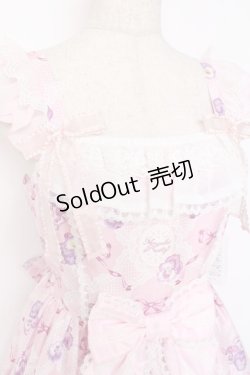 画像4: Angelic Pretty / Lacy Pansyジャンパースカート  ピンク Y-25-12-05-127-AP-OP-SZ-ZY