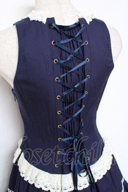 画像3: ALICE and the PIRATES / シルヴィアジャンパースカート  紺 Y-25-12-05-129-PA-OP-SZ-ZY