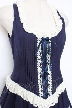 画像4: ALICE and the PIRATES / シルヴィアジャンパースカート  紺 Y-25-12-05-129-PA-OP-SZ-ZY